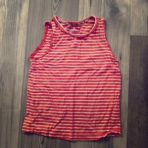 Mini Boden Red Striped Tank